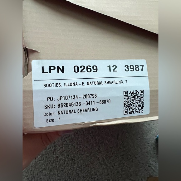 JustFab Illona Booties Size 7 - Picture 7 of 7